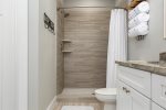 Spa Like Master Bath offers over-sized tile shower